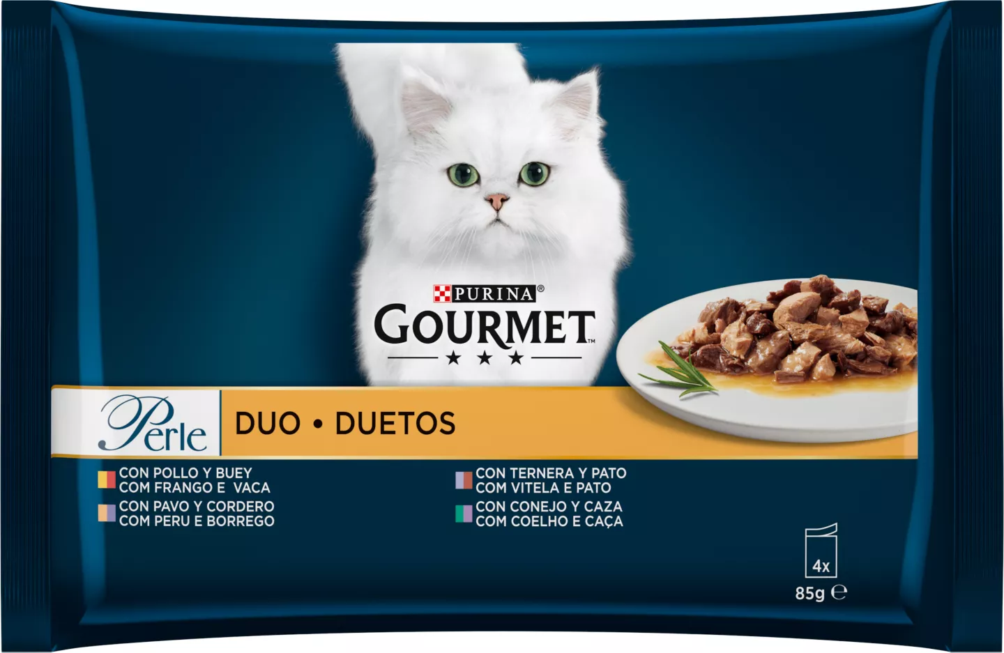Gourmet 2 Sort 4x85g