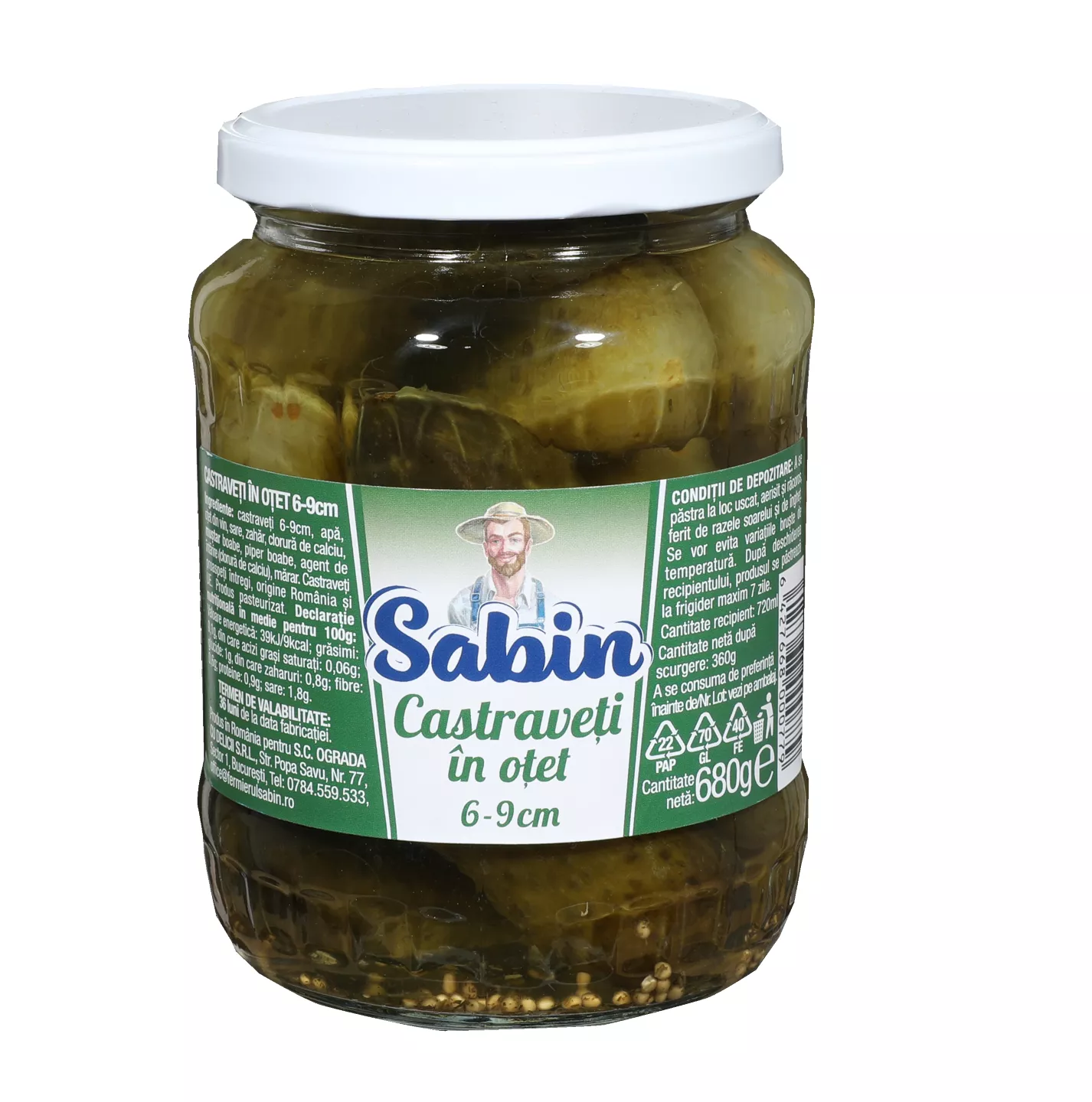 Sabin Castrav 6-9cm
