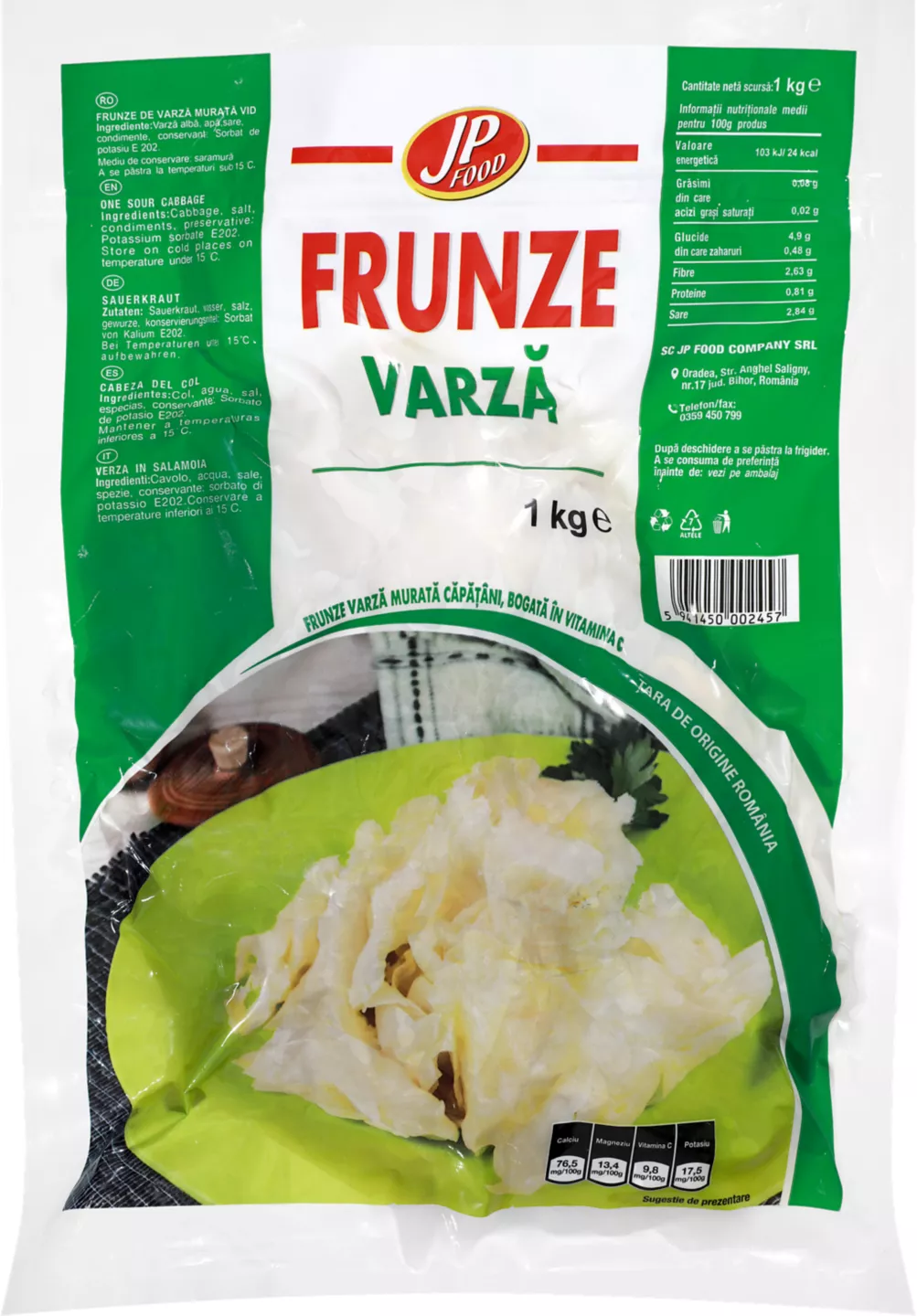 Frunze Varza Mur 1kg