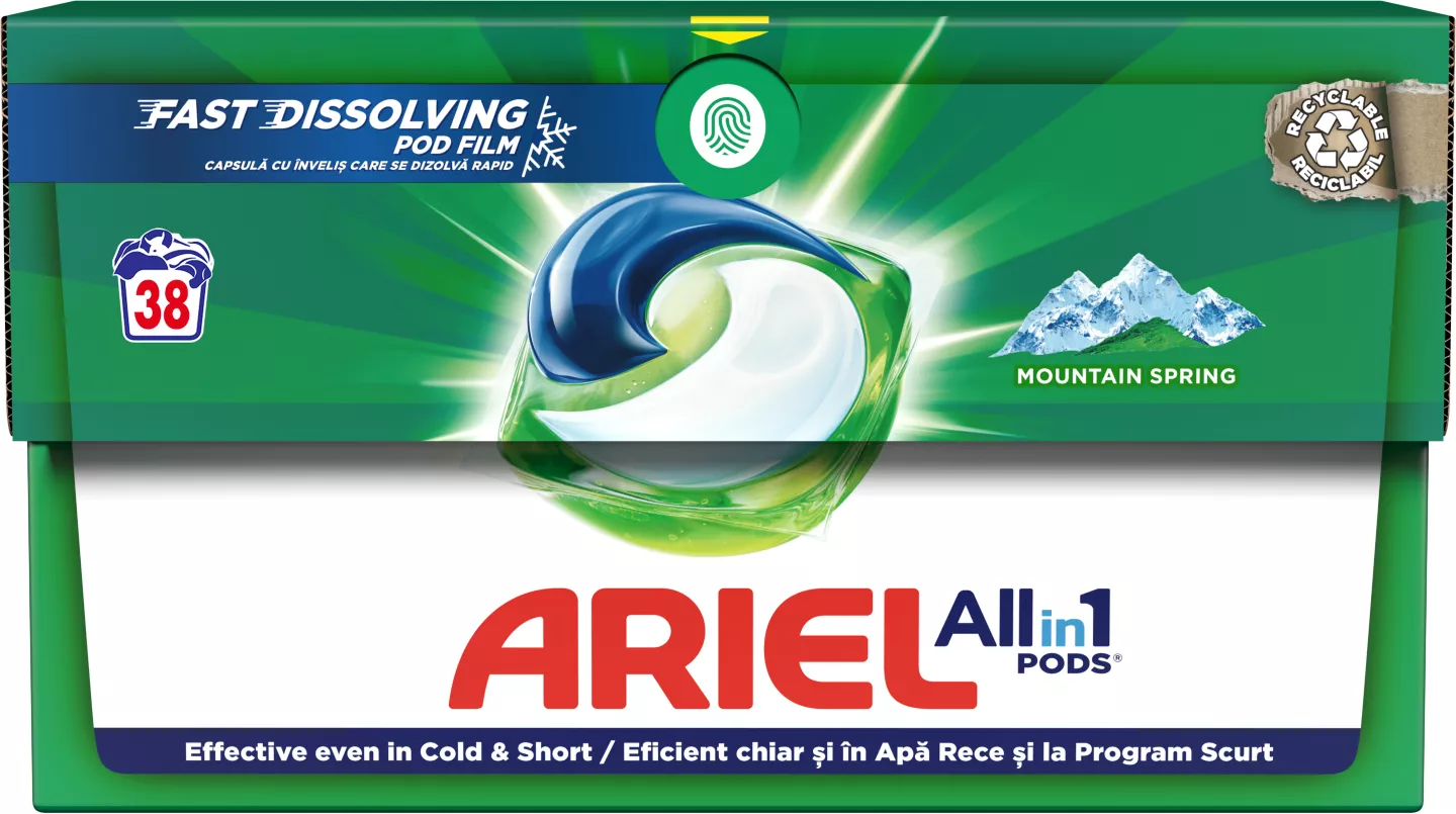 Ariel Detergent 38 buc