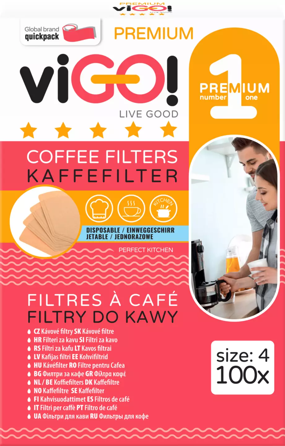 Vigo! Filtre 100 buc