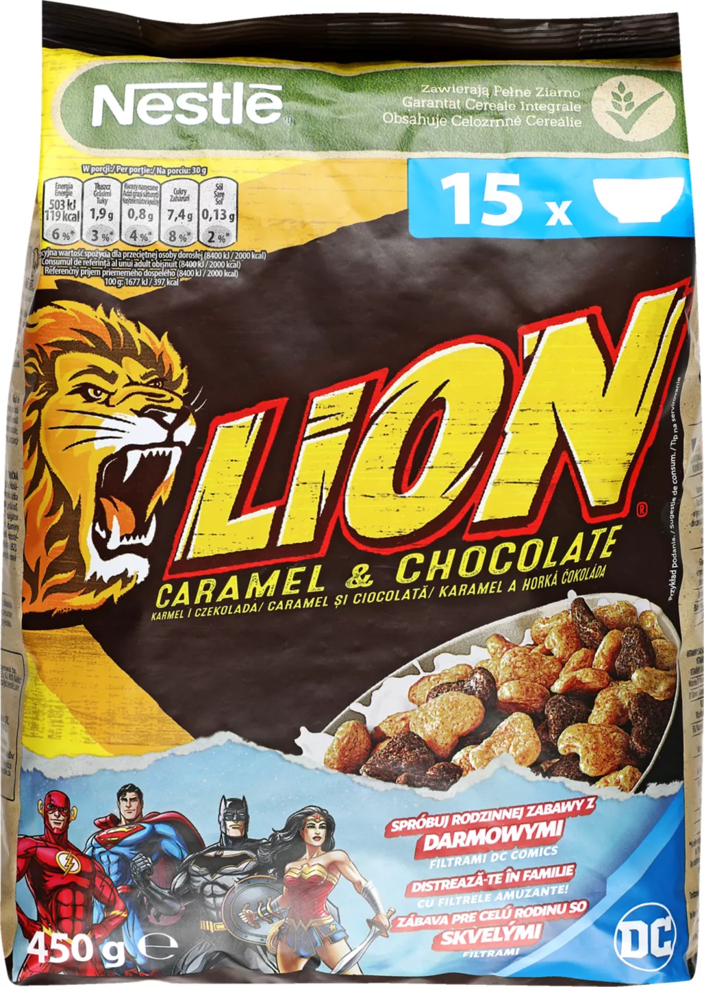 Cereale Lion 450g