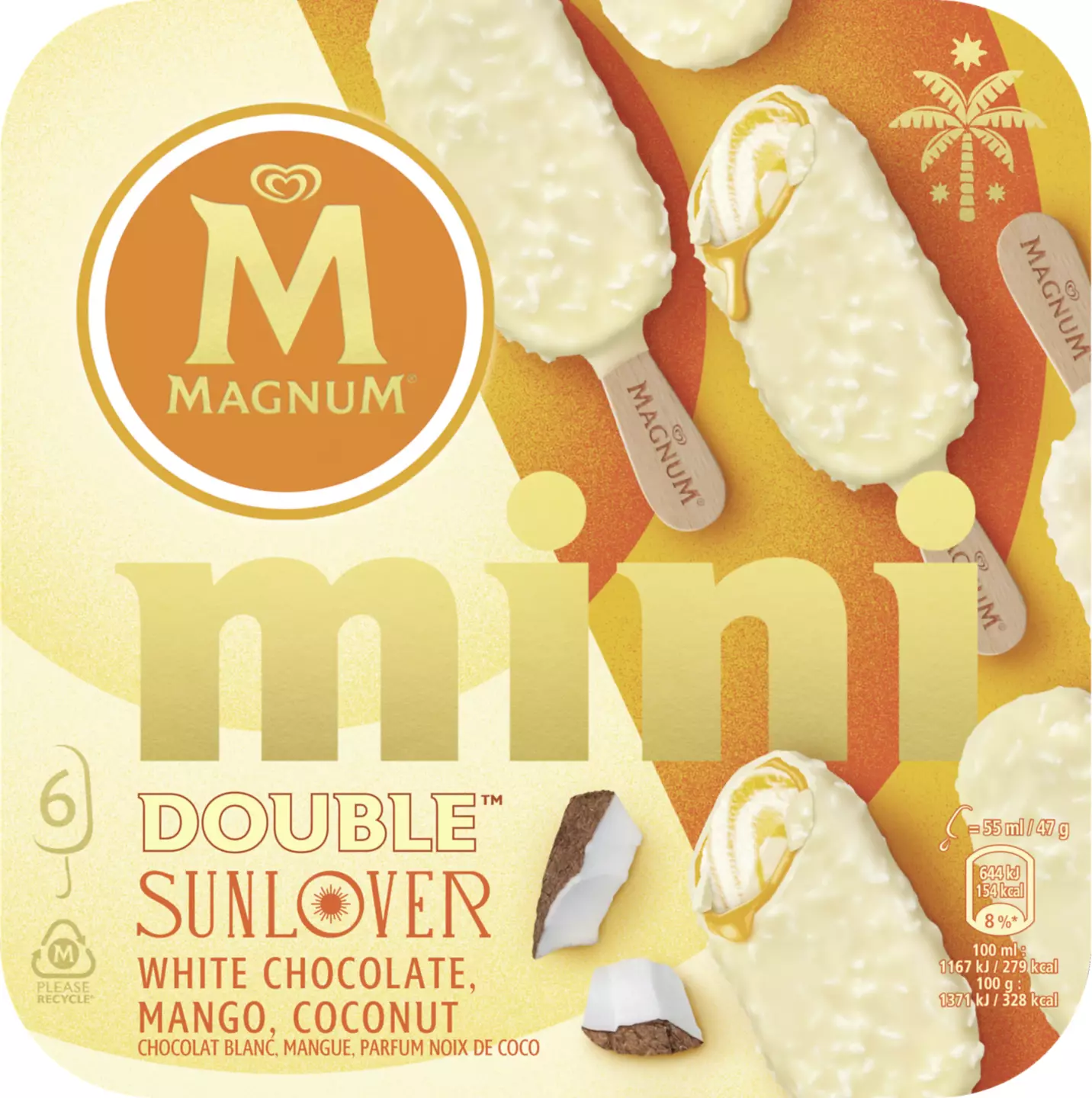 Magnum 6x55ml