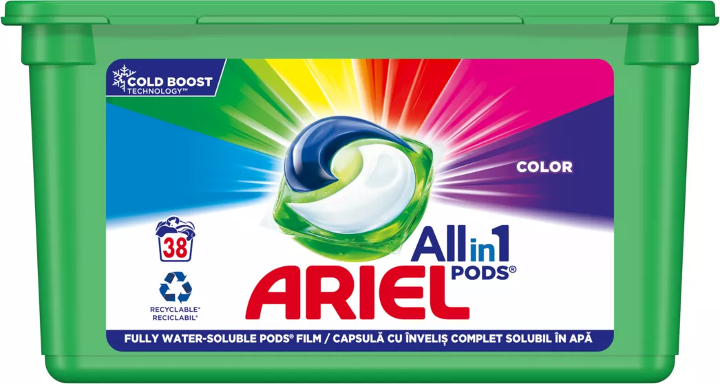 Ariel Detergent 38 buc