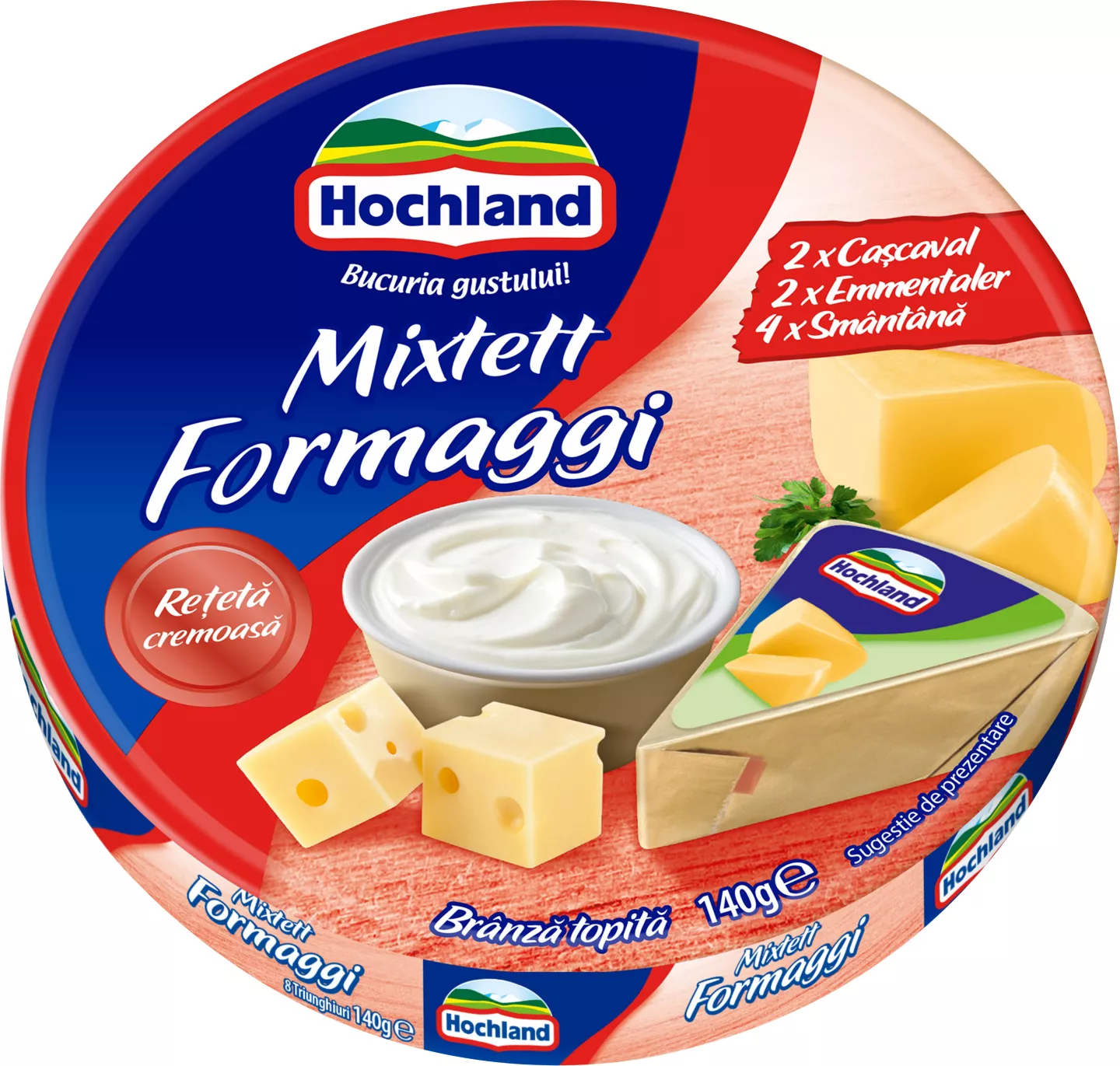 Hochland Br Top 140g