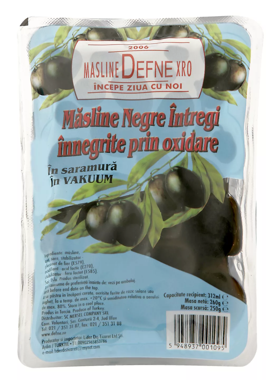 Masline Negre 250g
