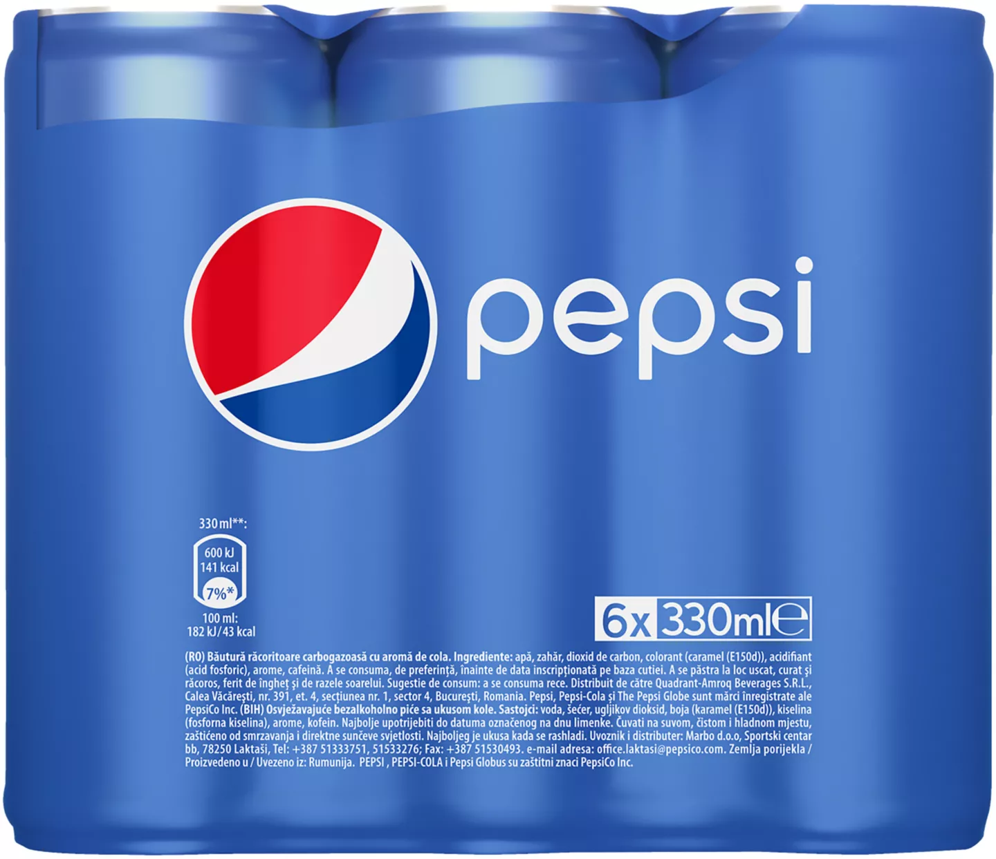 Pepsi Suc 6x0,33l