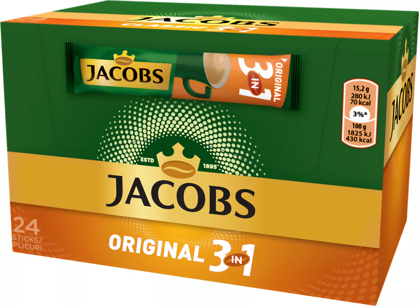 Jacobs 3 In 1 15,2g