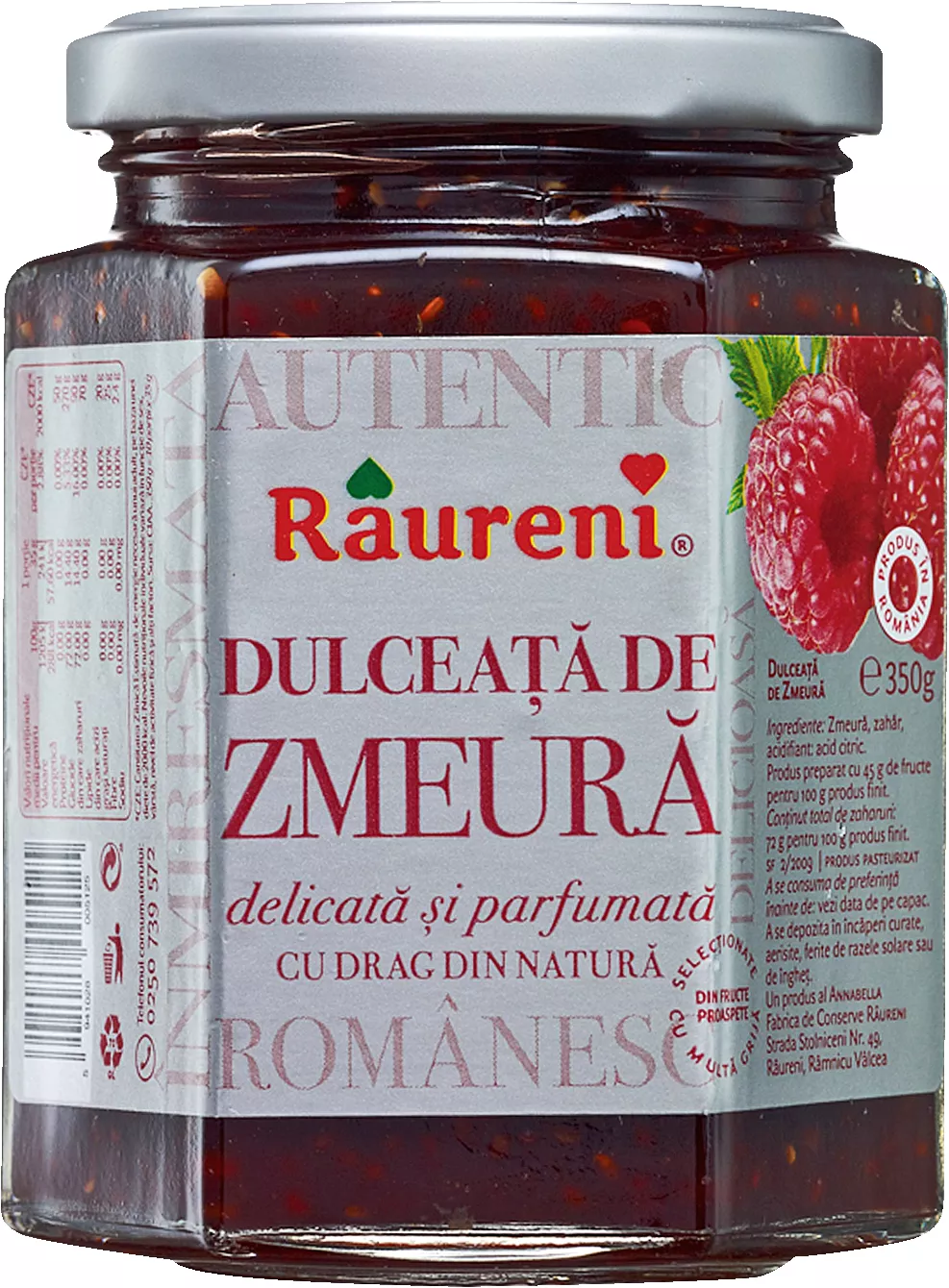 Dulc Zmeura 350g