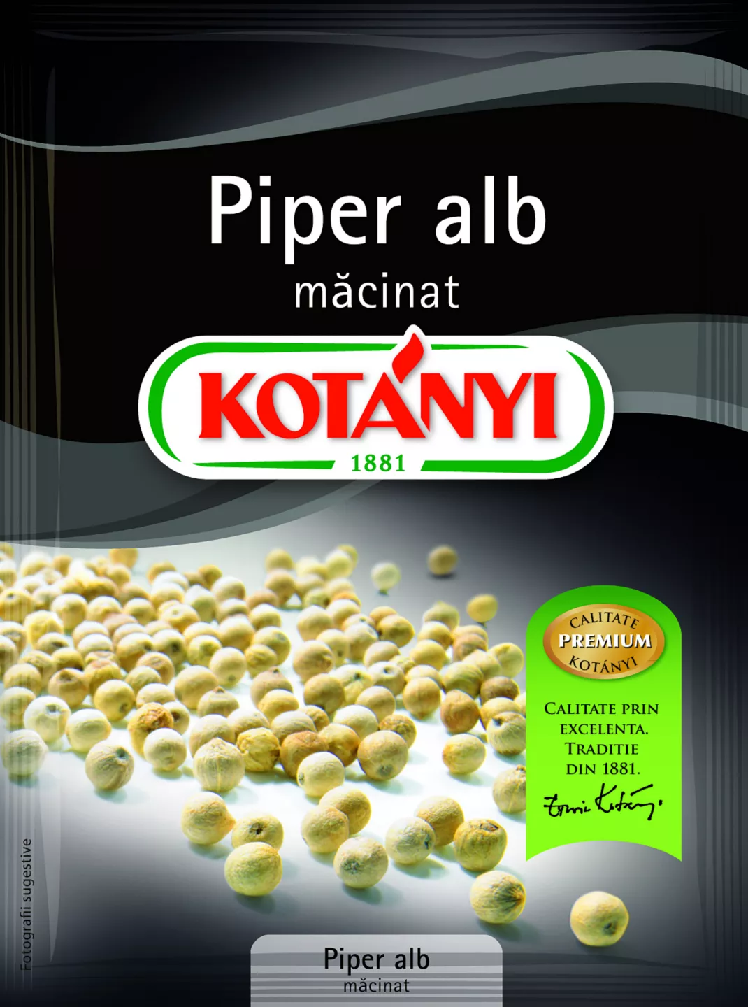 Kotanyi Pip Alb 17g