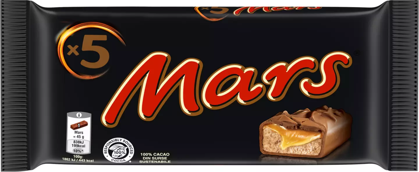 Mars 5pack 225g