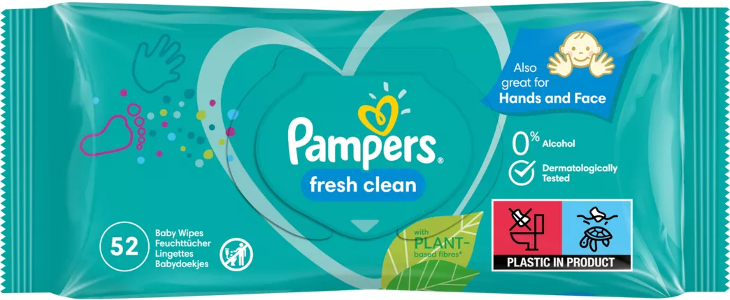 Pampers Servetele 52 buc