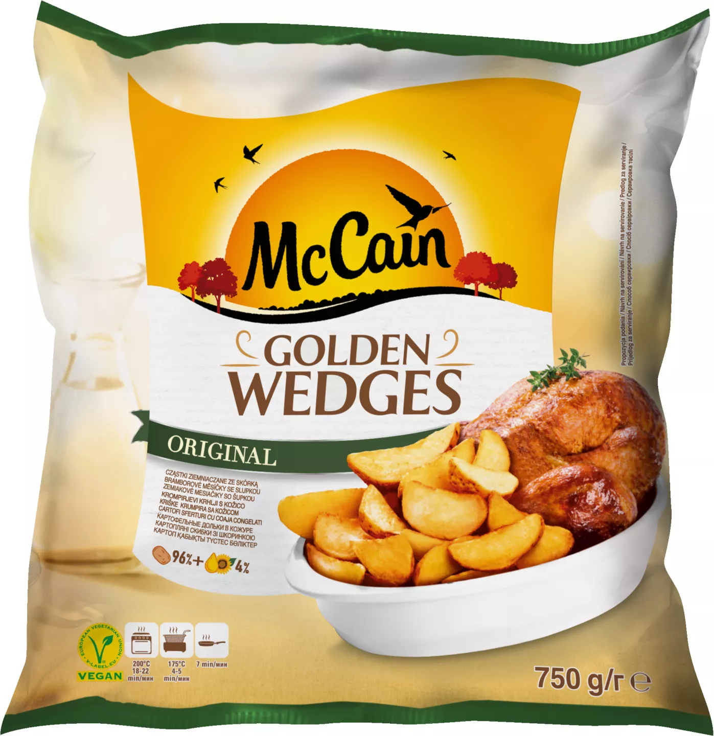 Mccain Wedges750 g