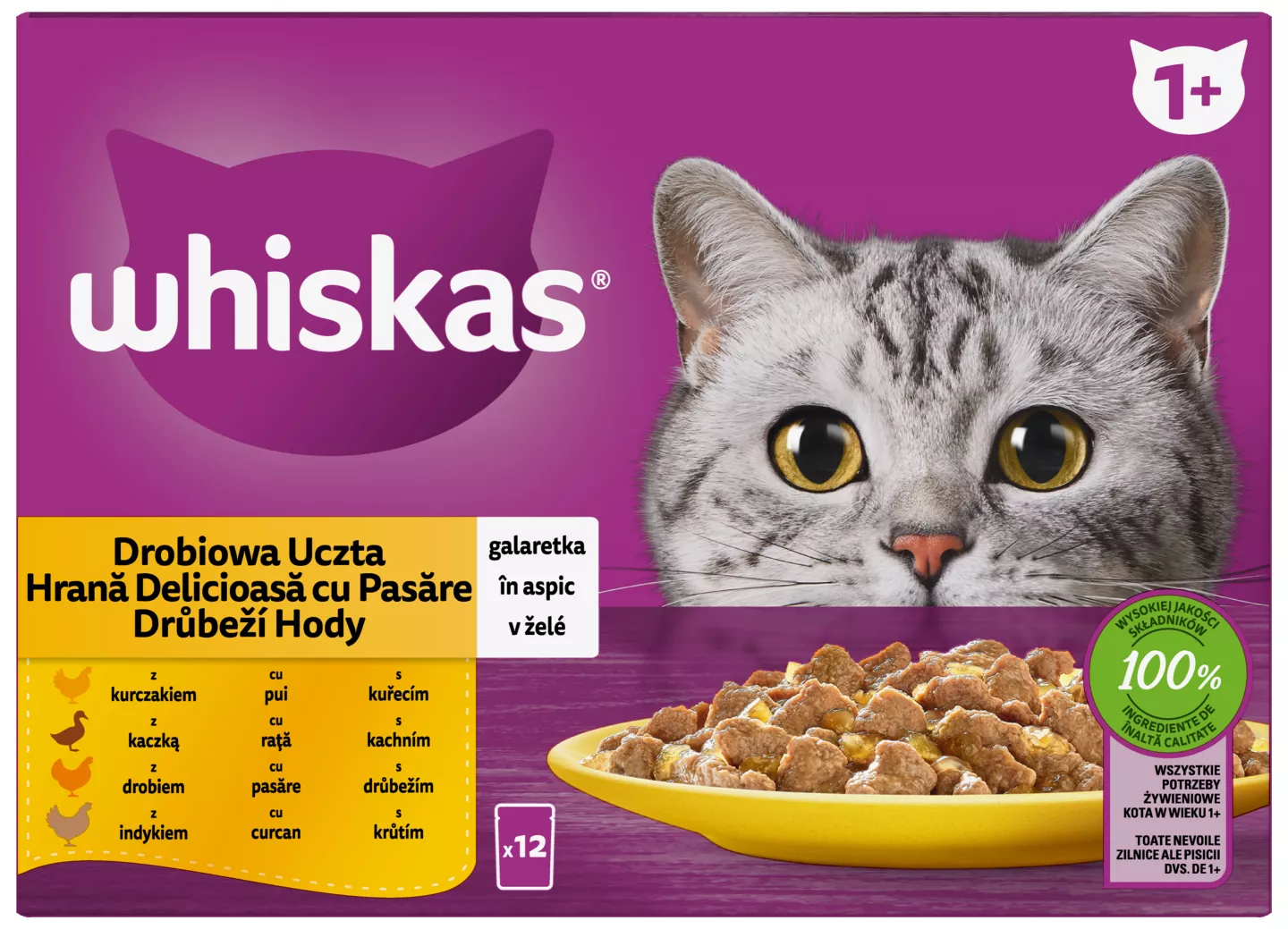 Whiskas Aspic 12x85g