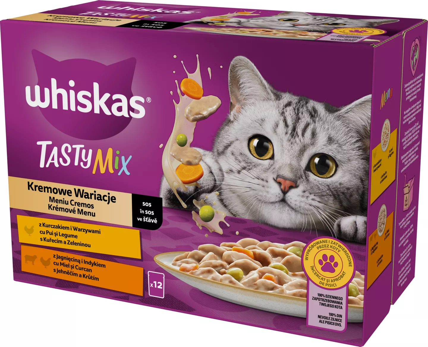 Whiskas Crea 12x85g