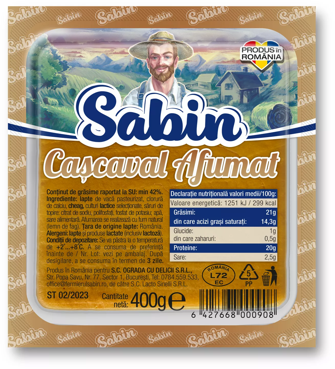 Sabincas Afumat 400g