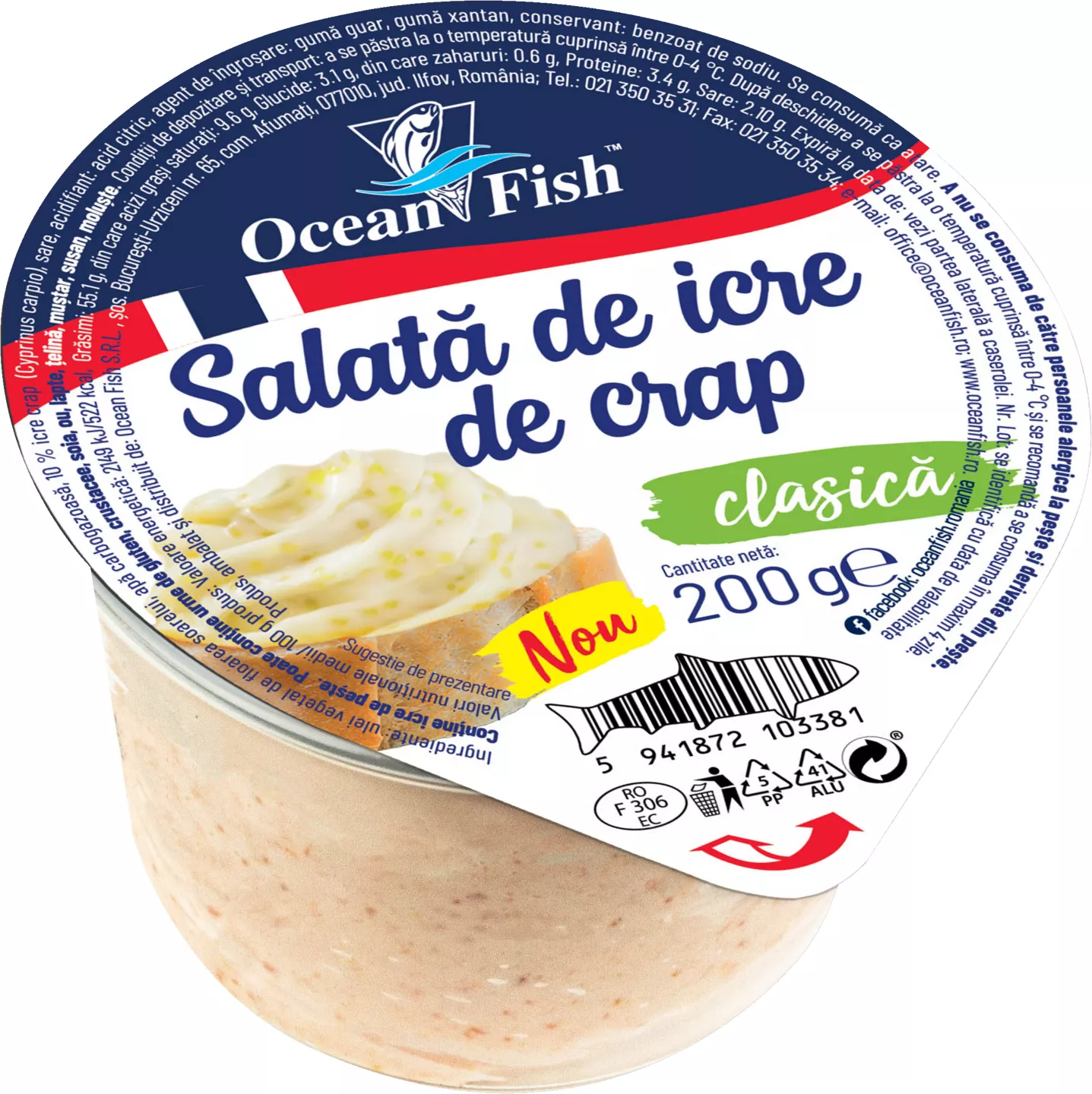 O F Icre Crap 200g