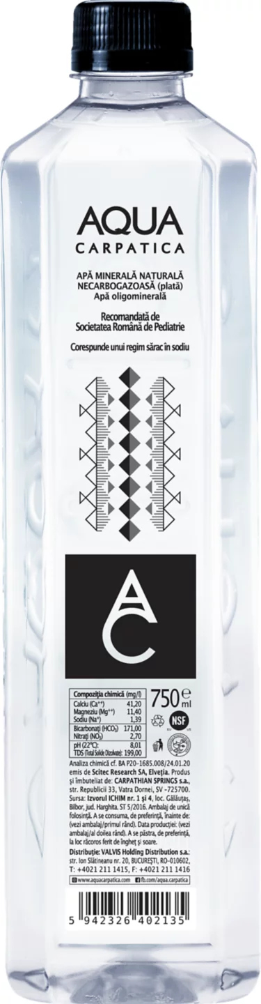 Aqua Carpatica 0,75l