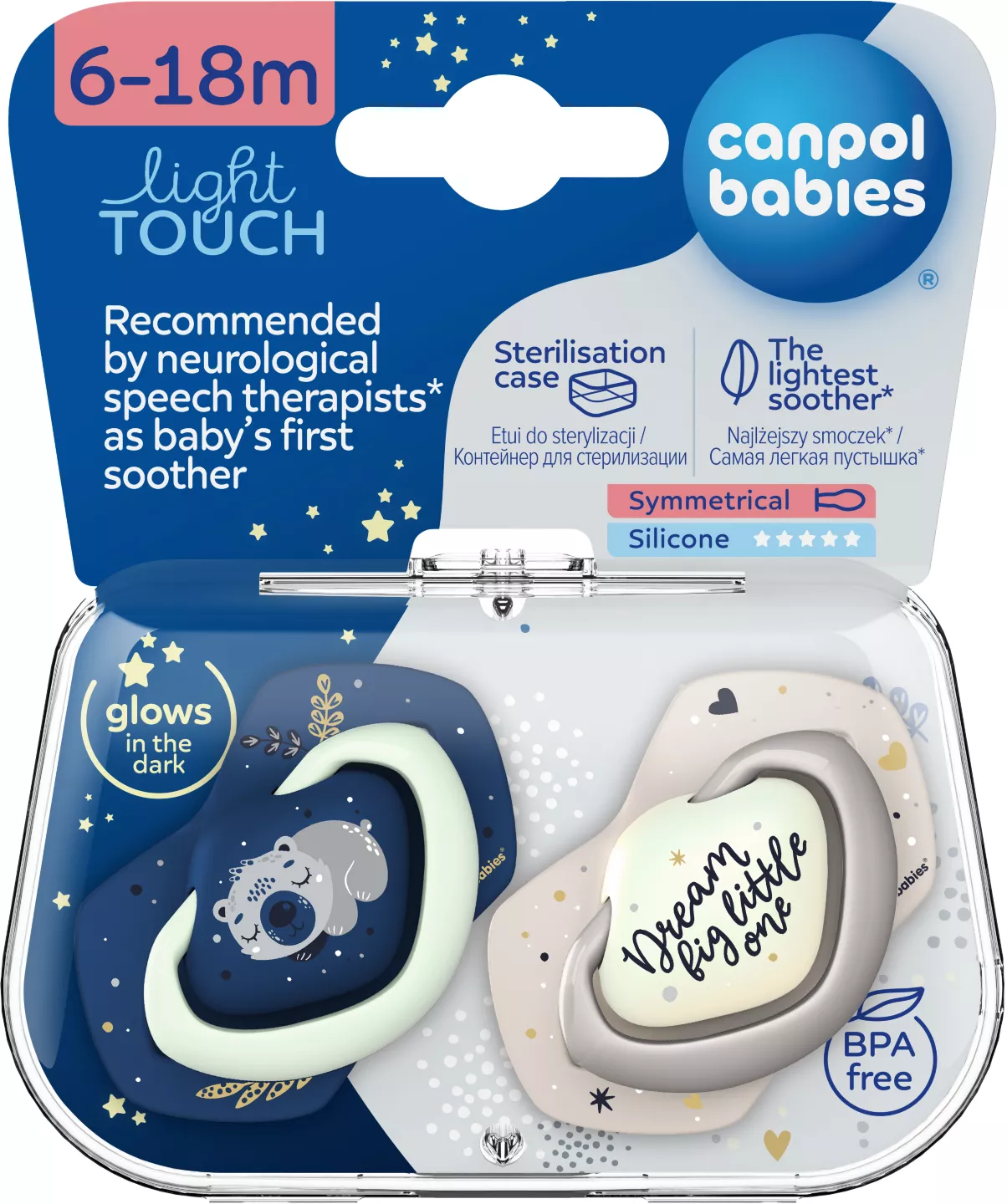 Canpol Suzeta 6-18l