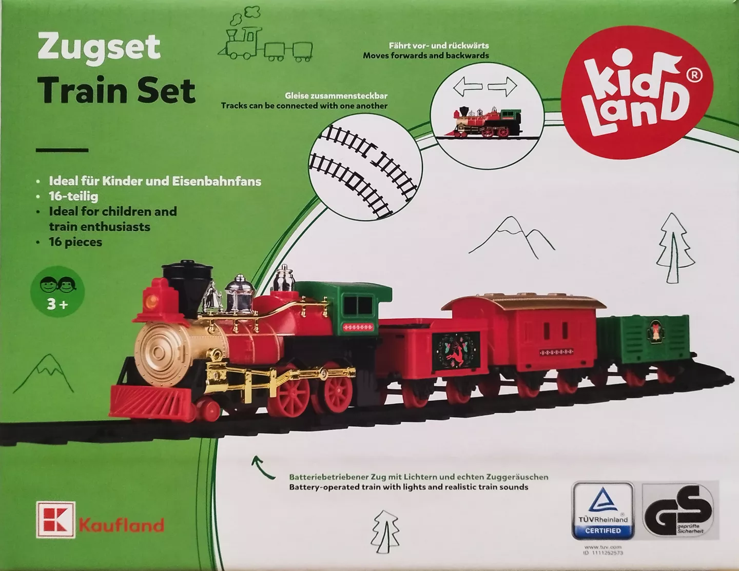 Set Tren 16p 3+