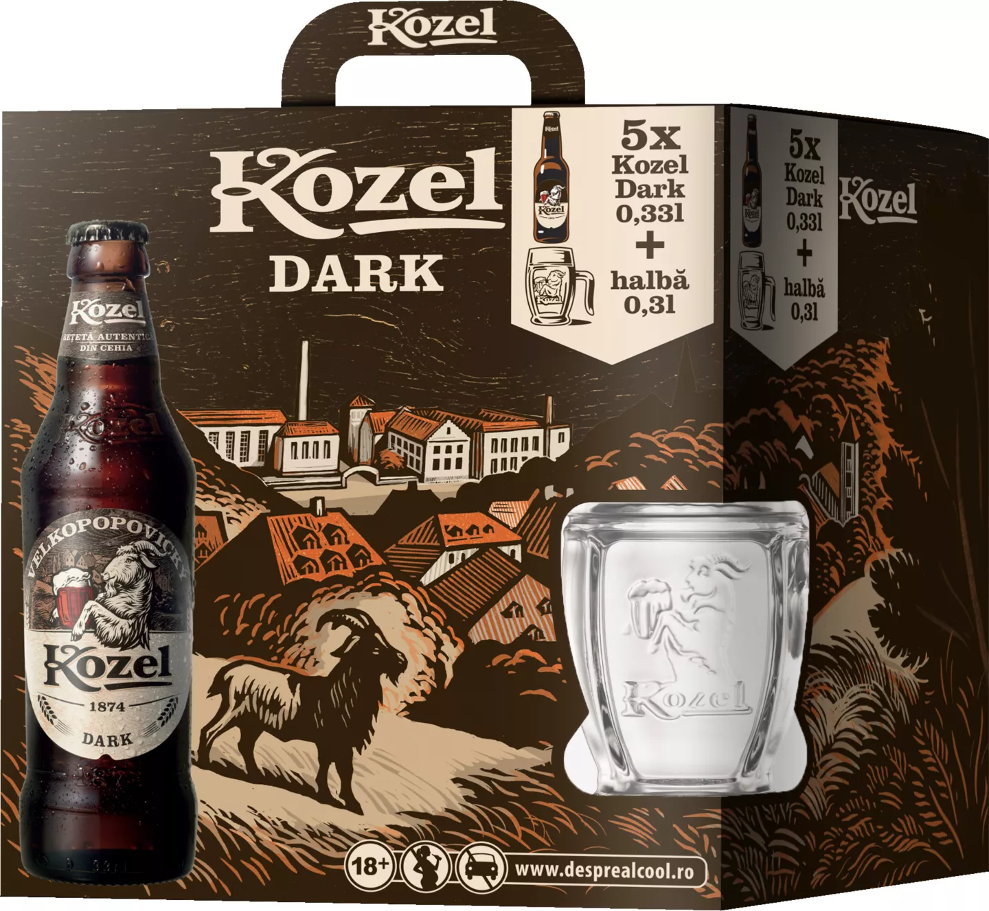 Kozel 5x0,33l St