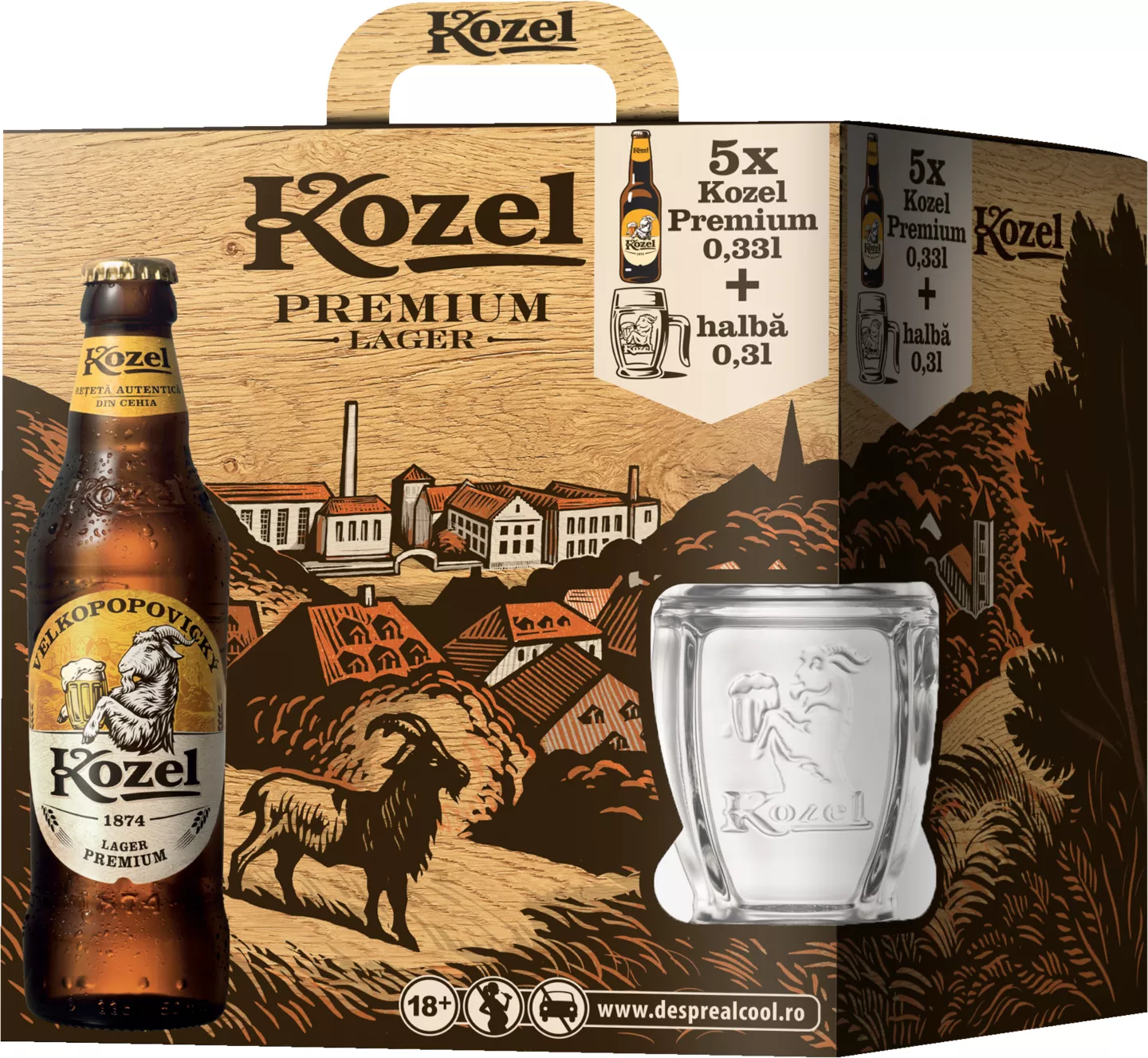 Kozel5x0,33l