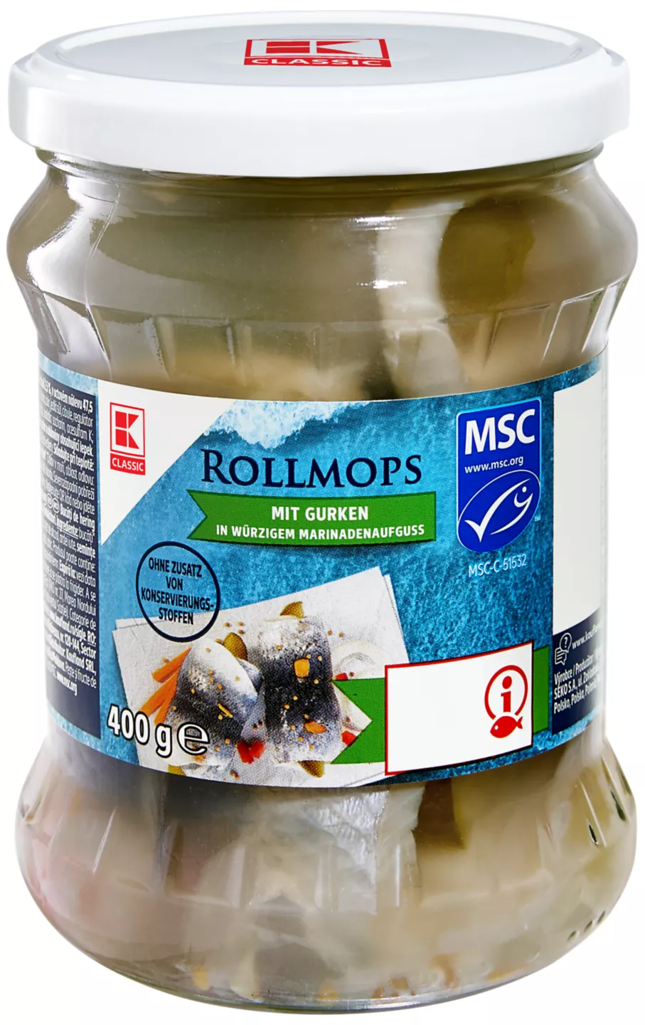 Klc Rulouri Her 400g