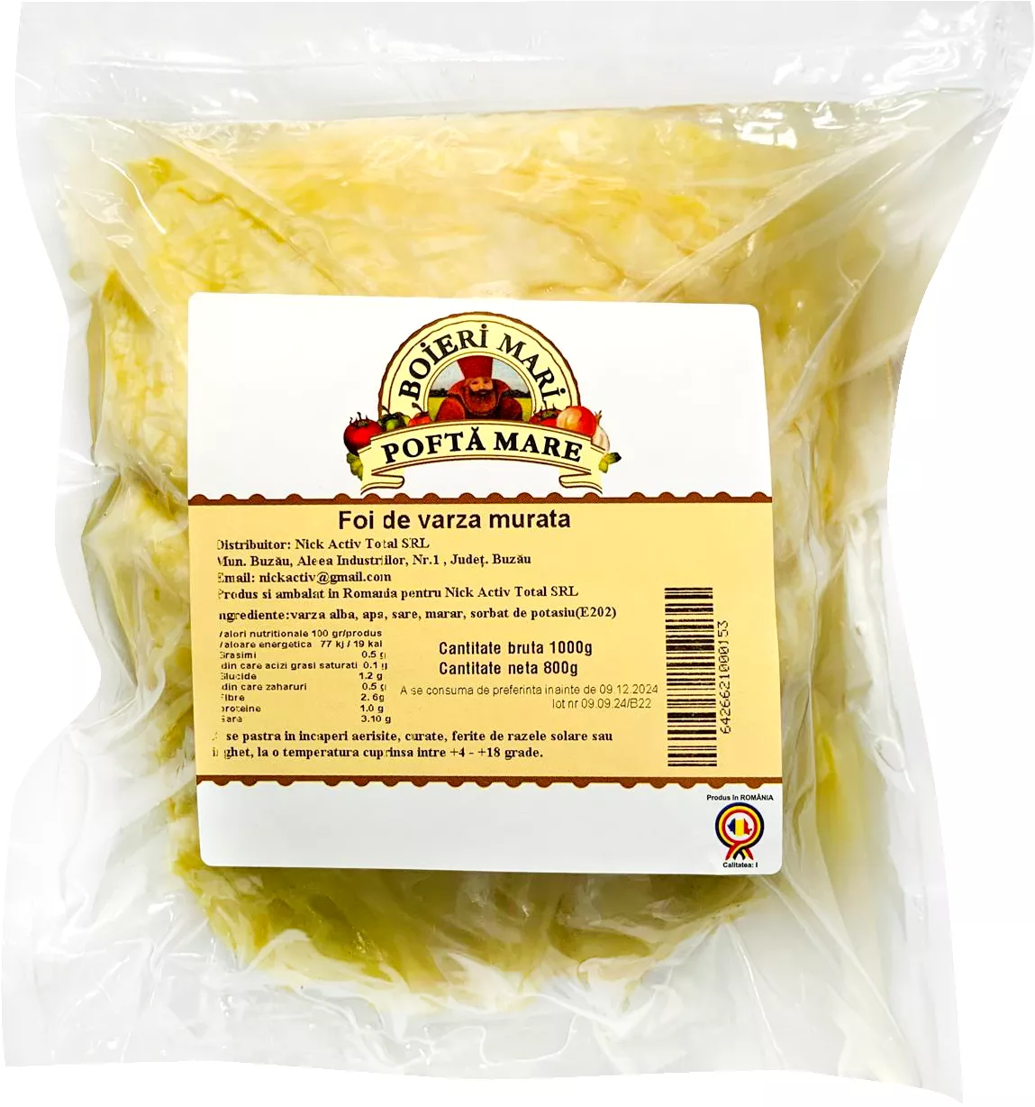 B M Foi Varza 1kg