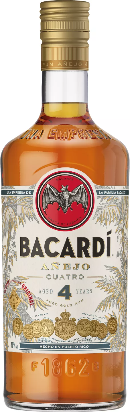 Bacardi Rom Cuatro
