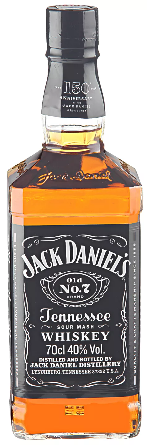 Jack Daniel's Whisky 40% alcool