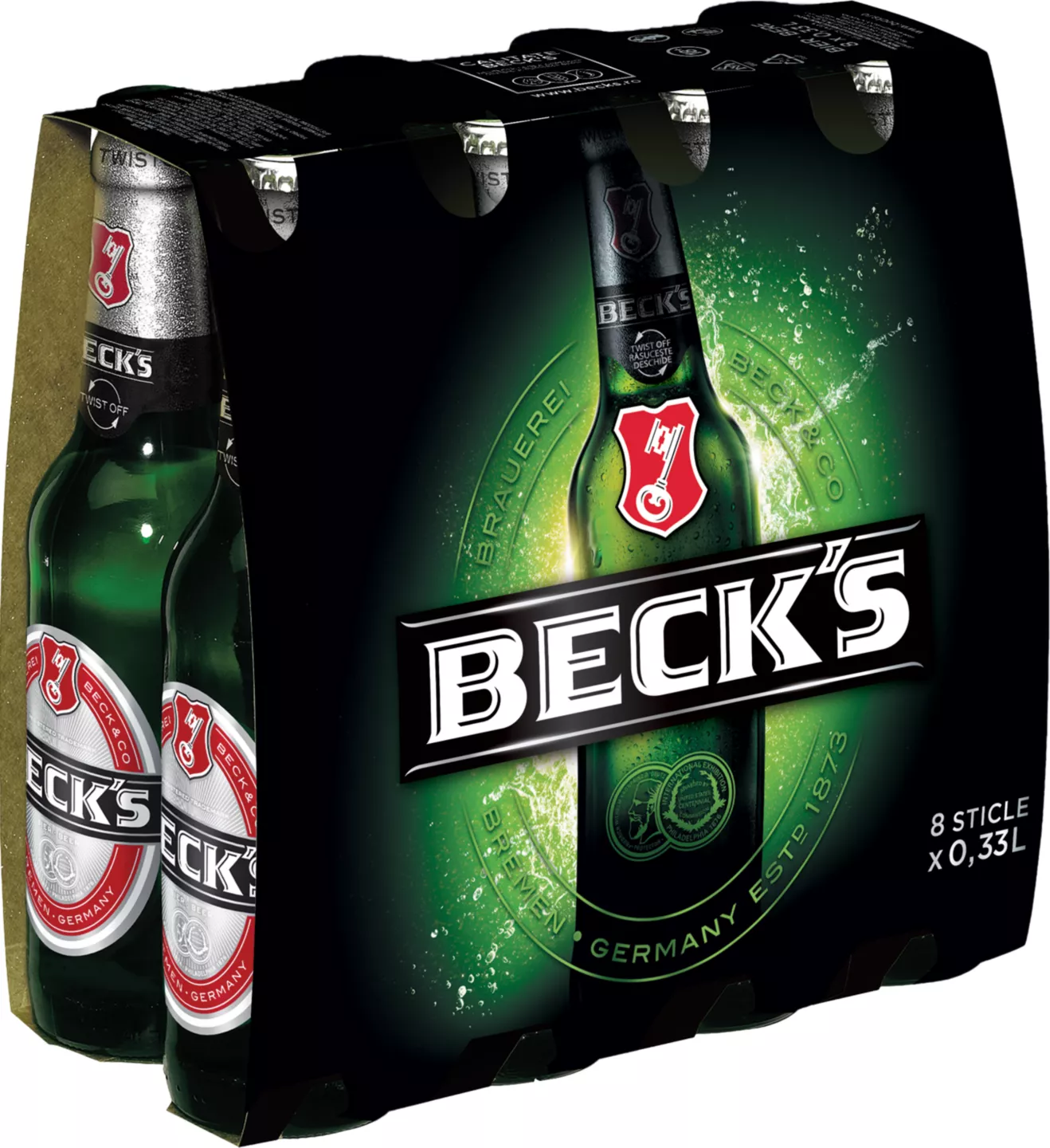 Becks 8x0,33l St