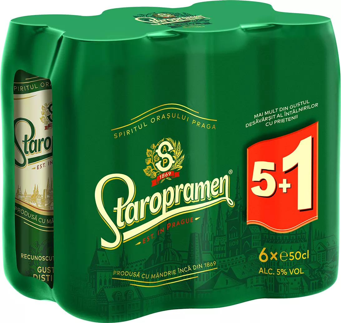 Staropramen6x0,5
