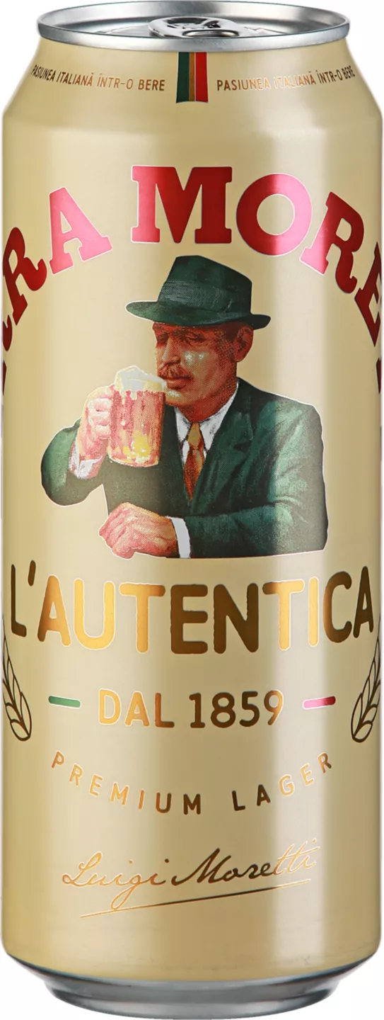 Birra Moretti 0,5l