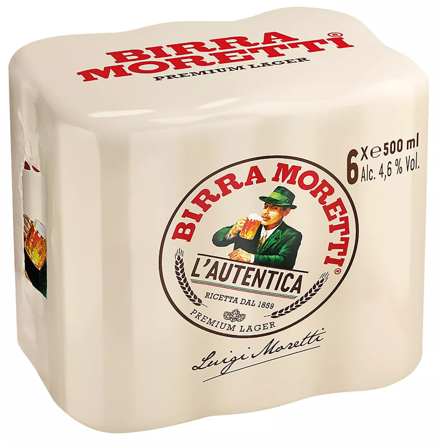 Birra Moretti 6x0,5l