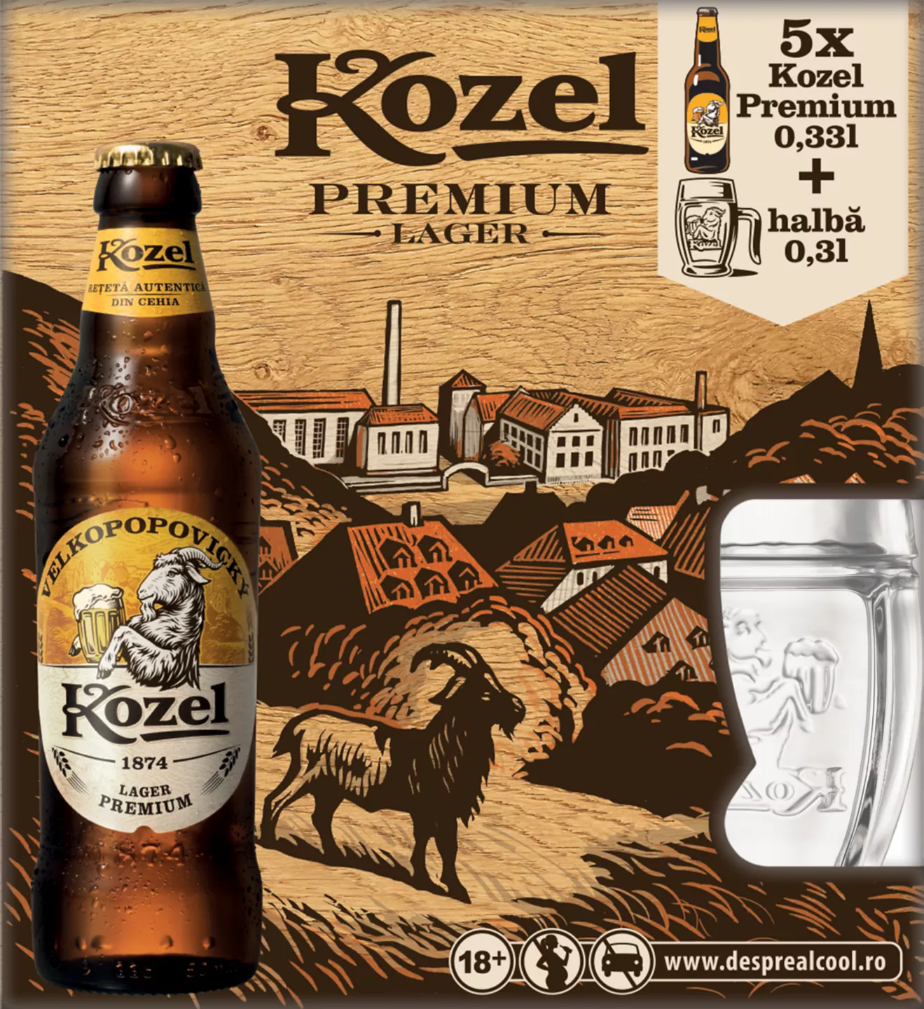 Kozel5x0,33l