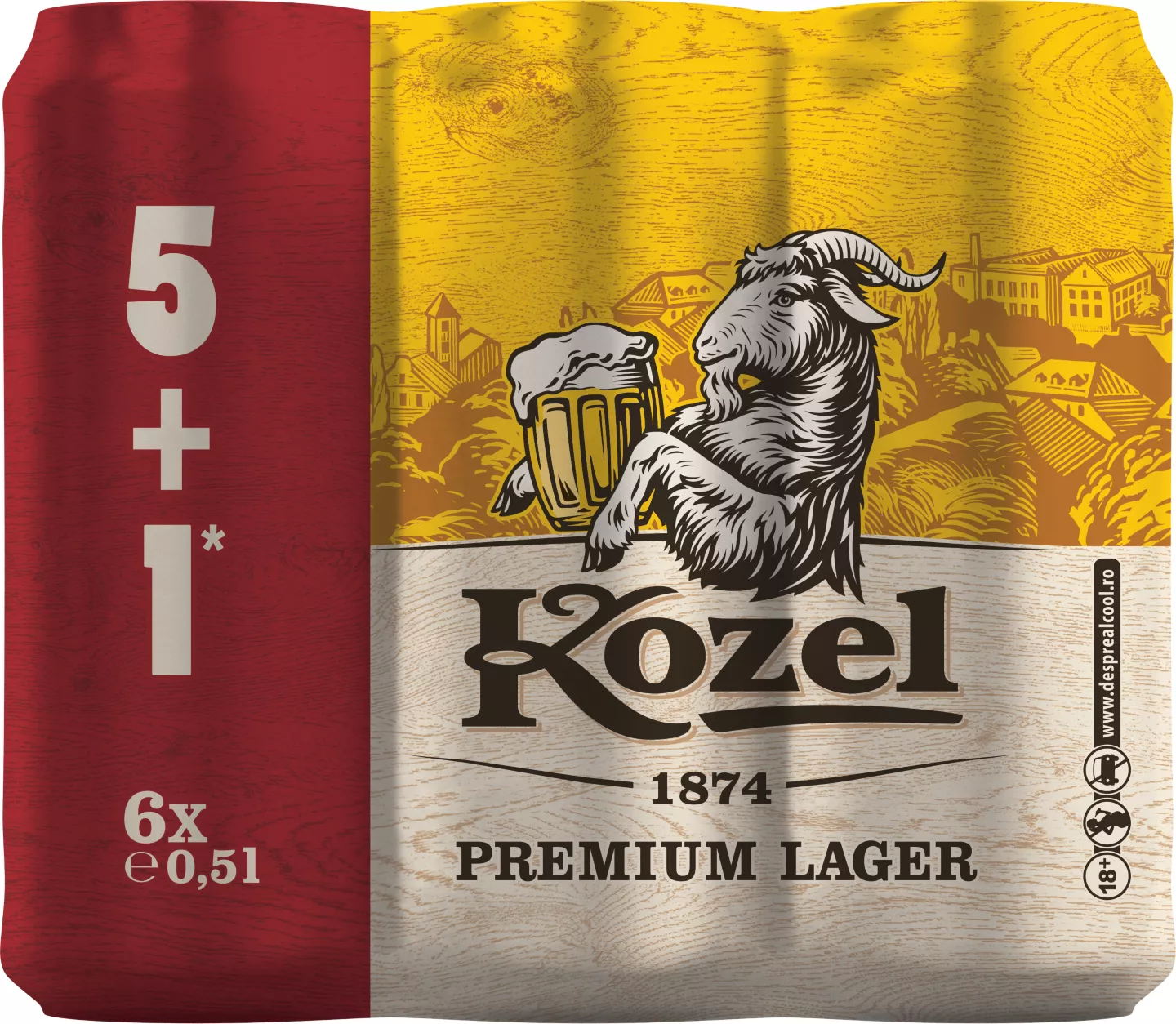 Kozel 6x0,5l