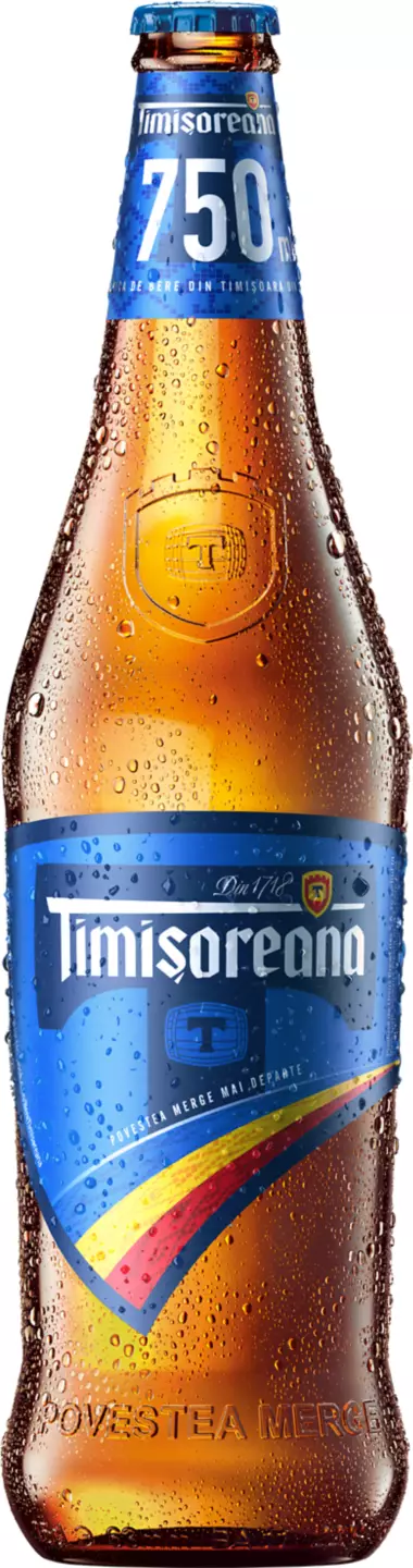 Timișoreana Bere blondă 0,75 l