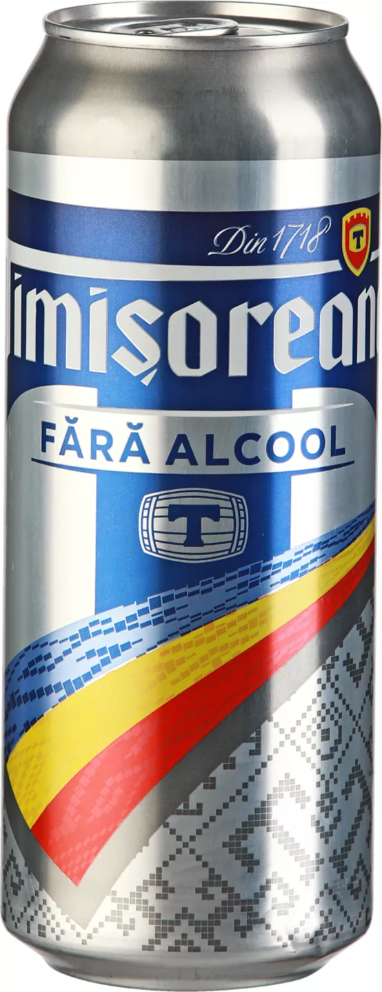 Timișoreana Bere fără alcool 0,5 l