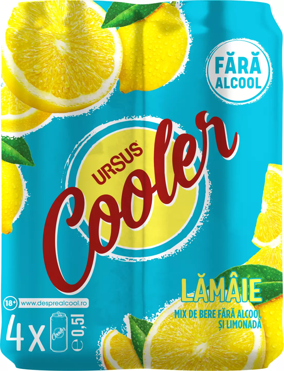 Ursus Cooler Amestec bere fără alcool și suc de fructe