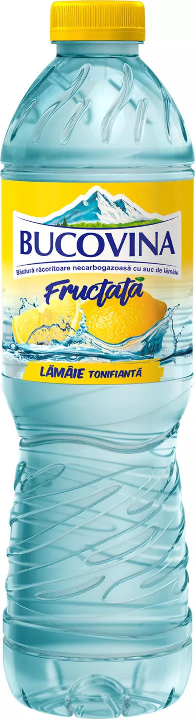 Bucovina apă aromă lămâie / piersică 1,5 l