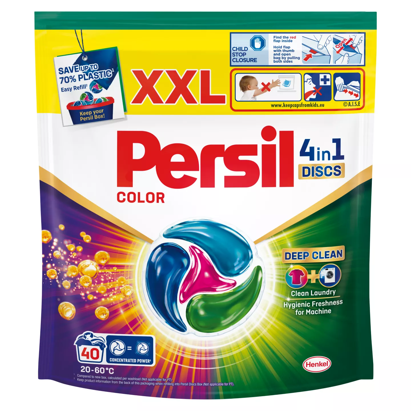 Persil Detergent Caps 40buc