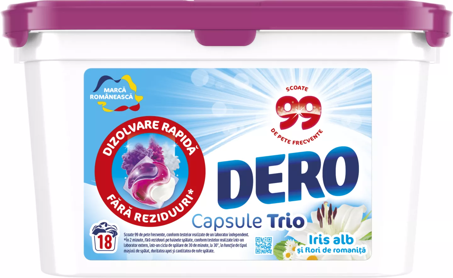 Dero Detergent 18 buc