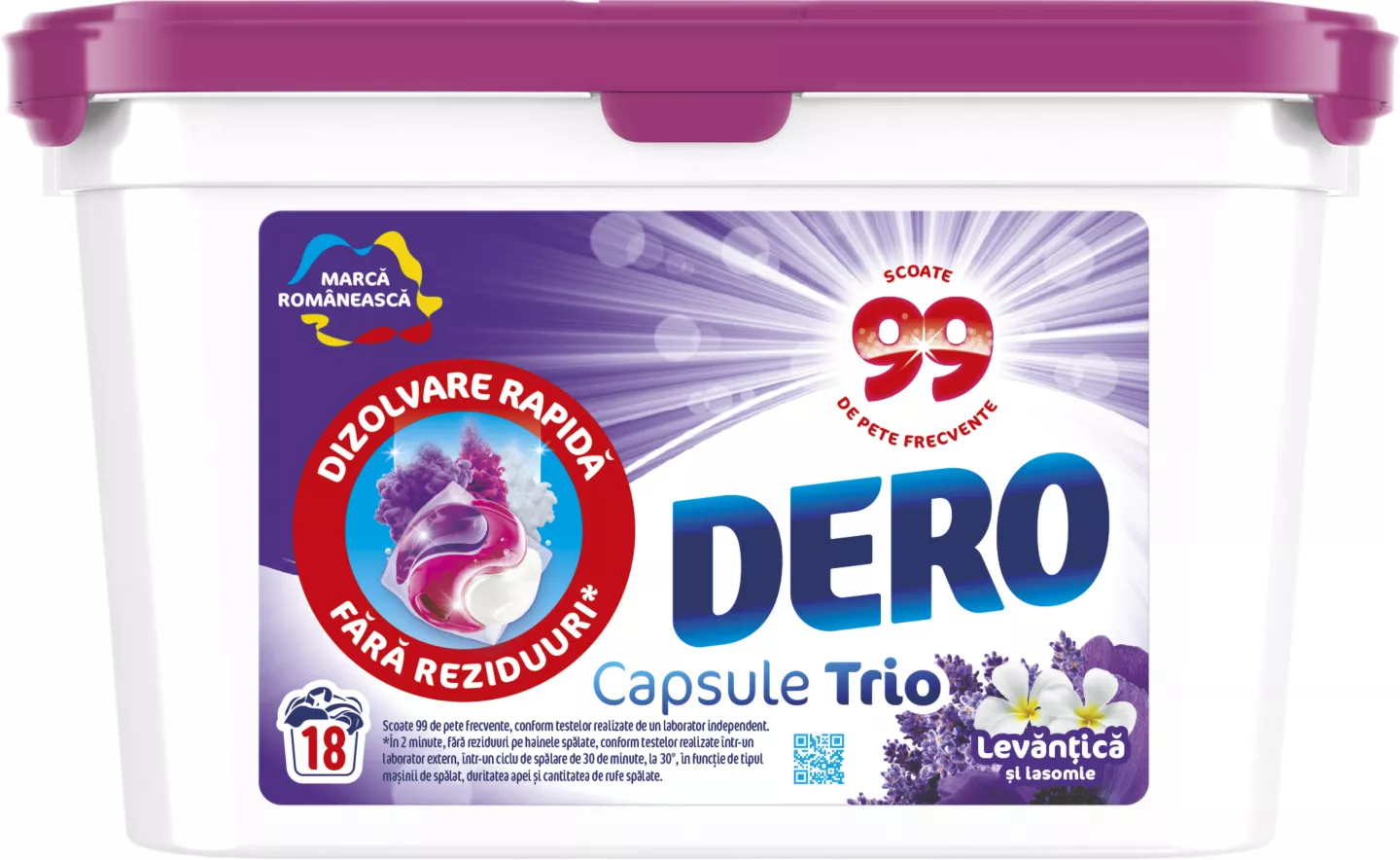 Dero Detergent 18 buc
