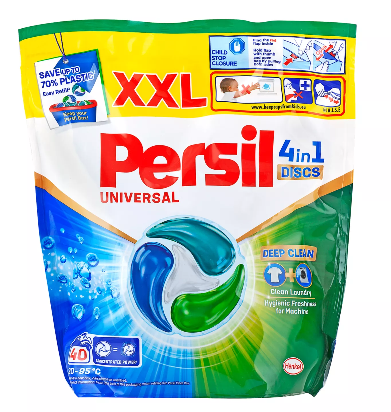 Persil Detergent Caps 40buc