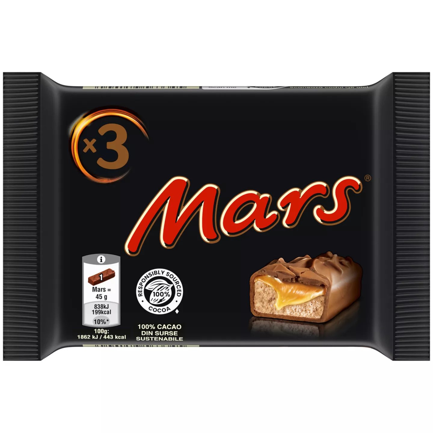 Mars 3pack 135g