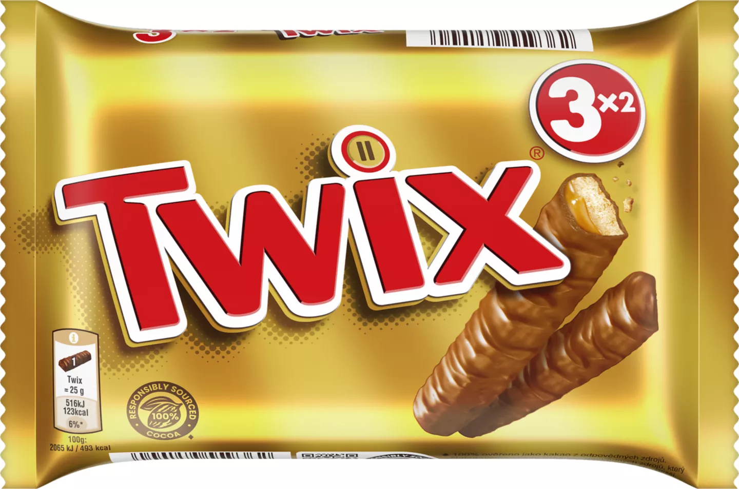 Twix Twin 3pack 150g