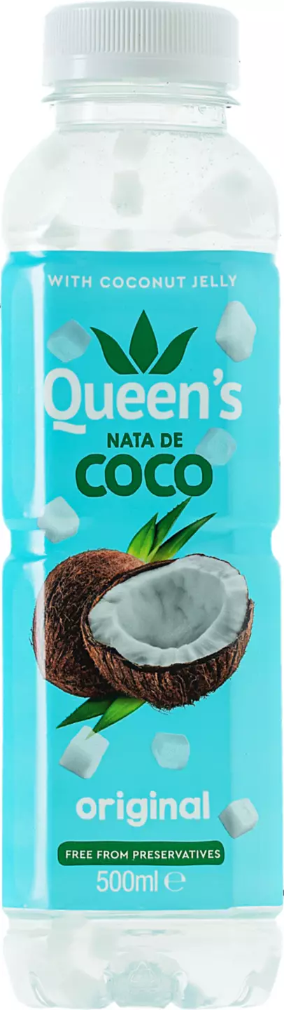 QUEEN NATA DE COCO Băutură răcoritoare necarbo 0,5 l