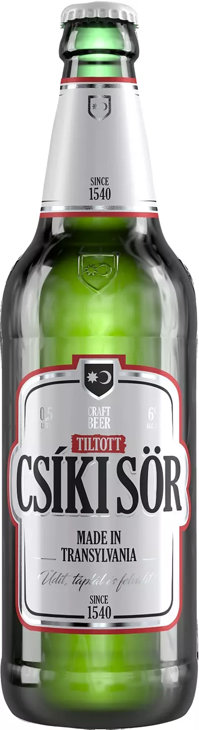 Csíki Sör bere blondă Tiltott
