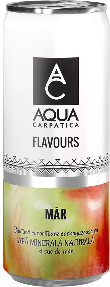 Aqua Carpatica Flavours măr 0,33 l