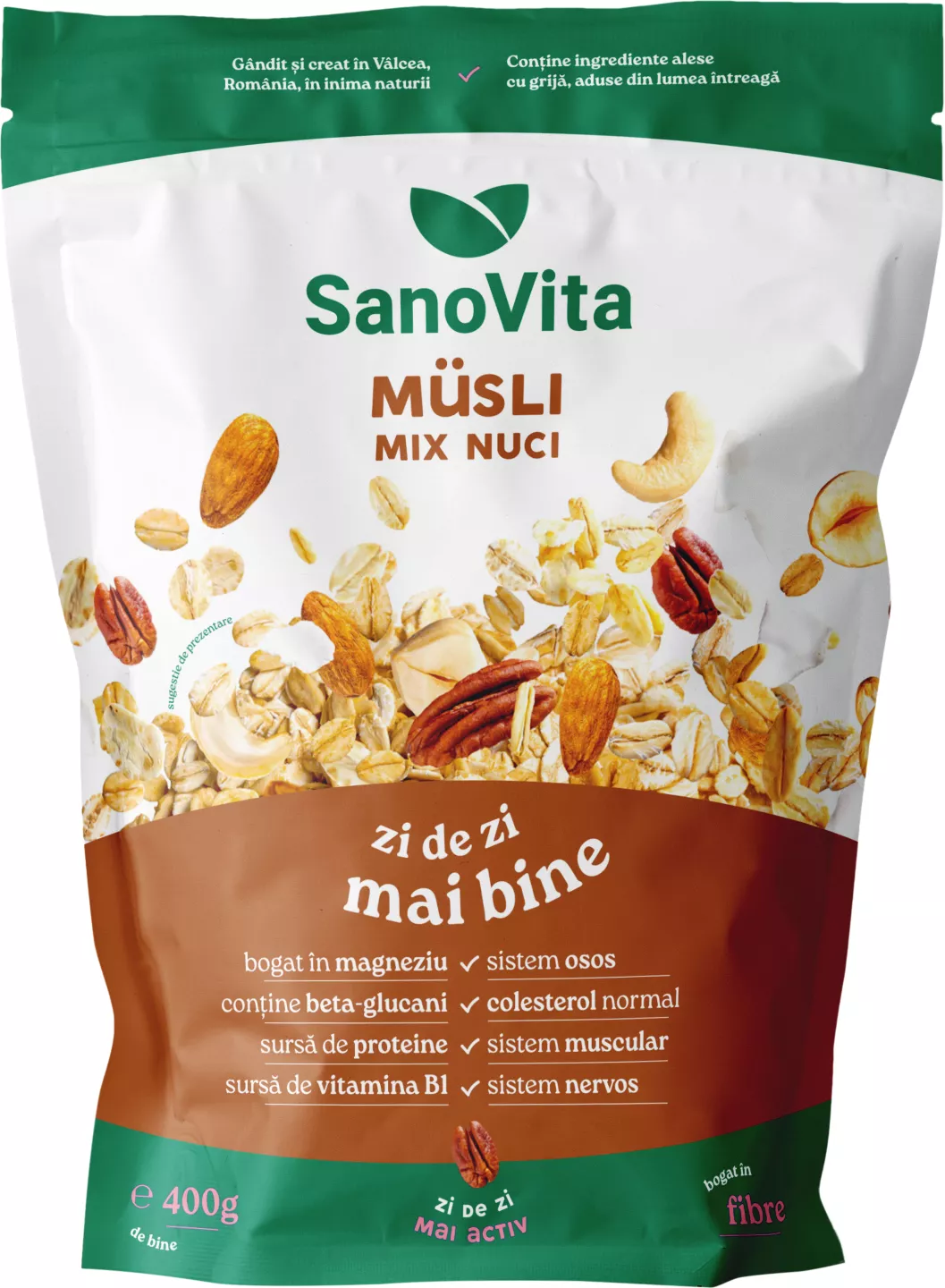 Sano Musli Nuci 400